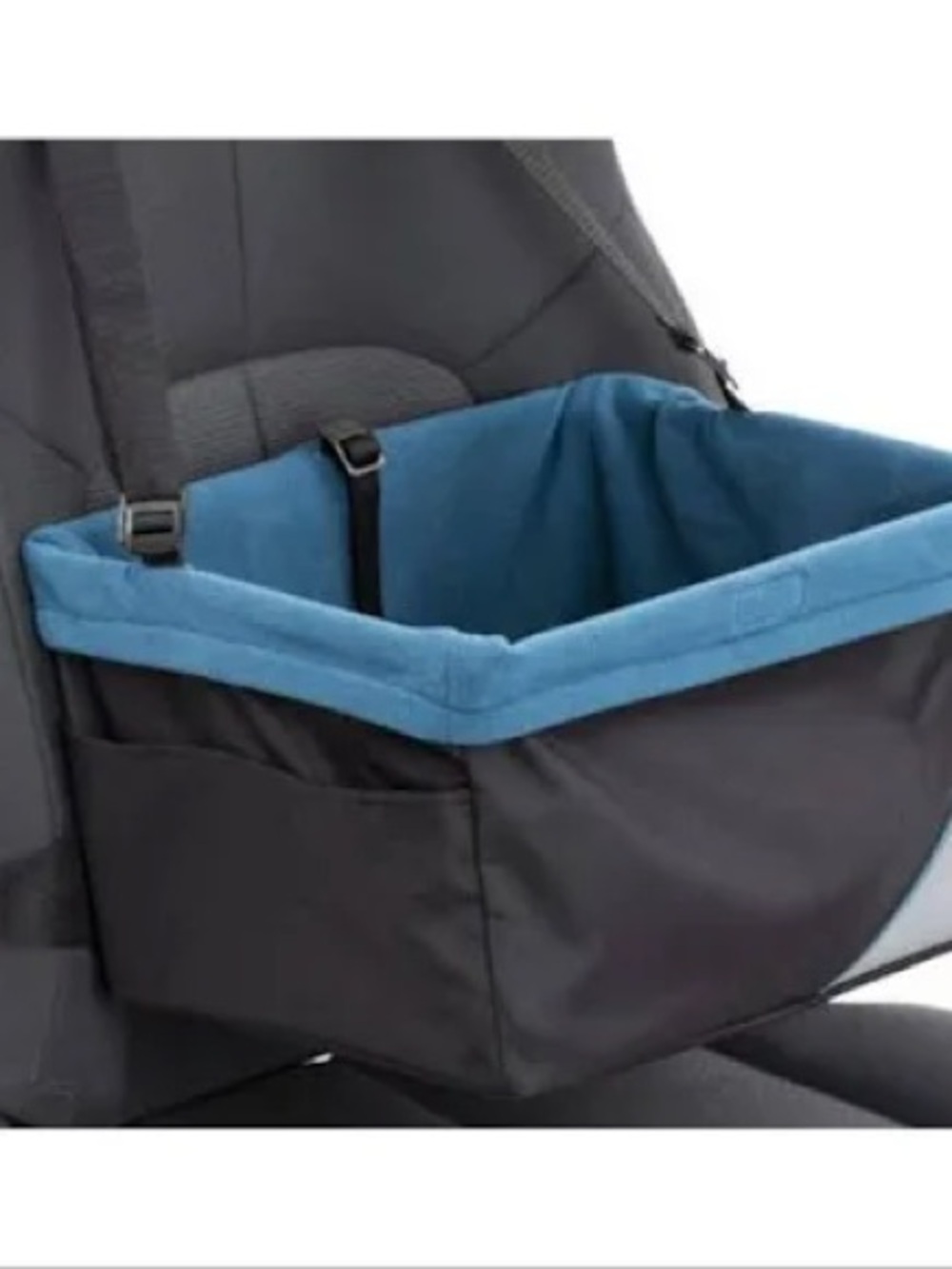 Kurgo Pet Booster Seat - Teal and Black